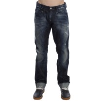 Acht Elegante Straight Fit Herren-Luxusjeans
