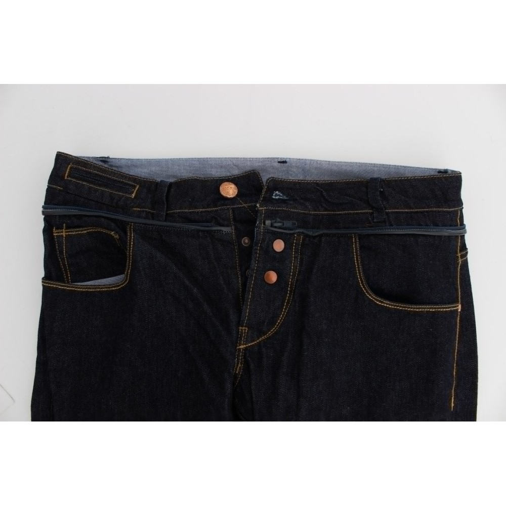 Acht Elegante Straight Fit Herren-Luxusjeans