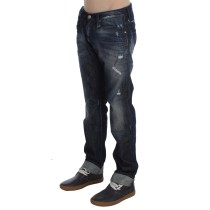Acht Elegante Straight Fit Herren-Luxusjeans