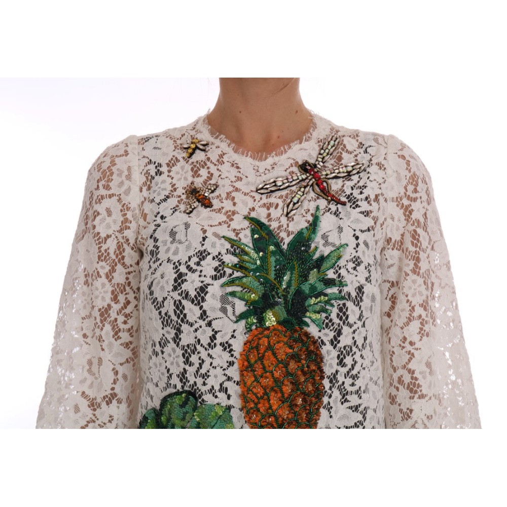 Dolce & Gabbana Schlichter grauer karierter Wollblazer