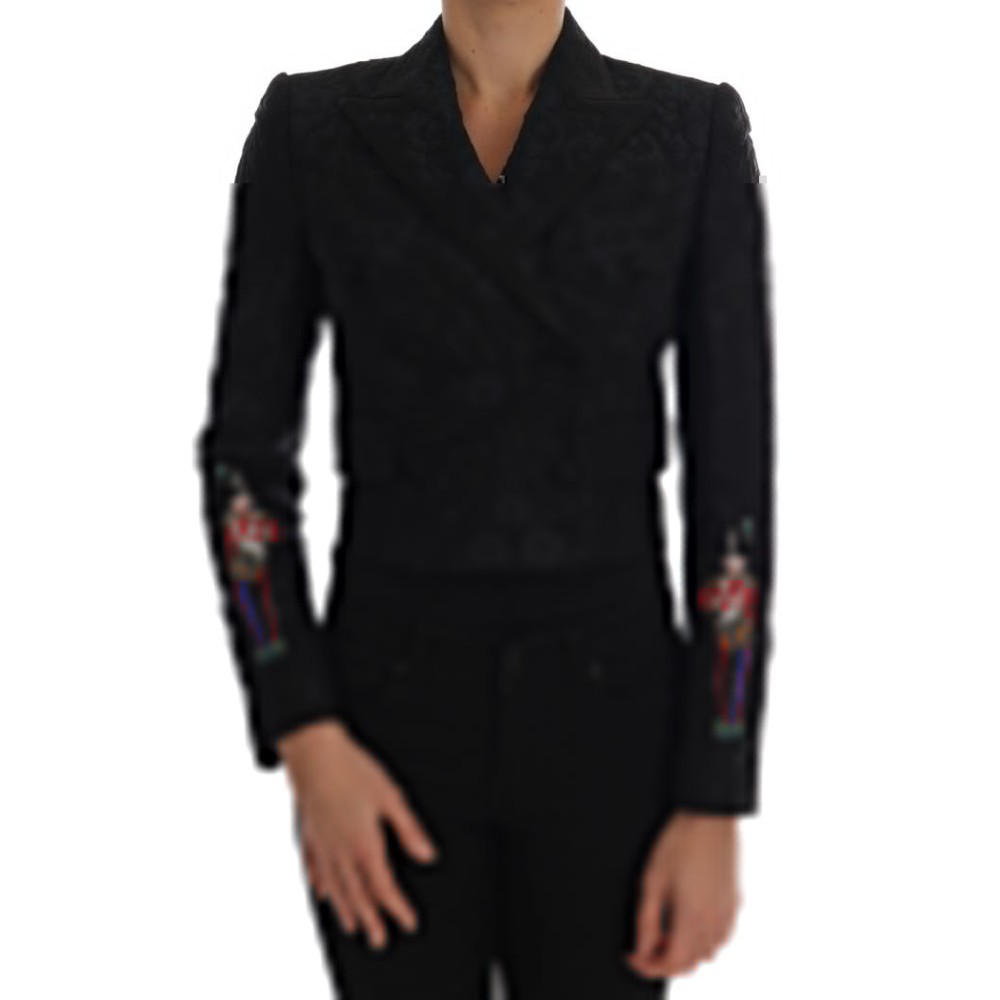 Dolce & Gabbana Enchanted Floral Crystal Blazer Jacke