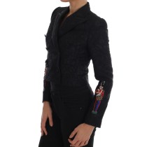 Dolce & Gabbana Enchanted Floral Crystal Blazer Jacke