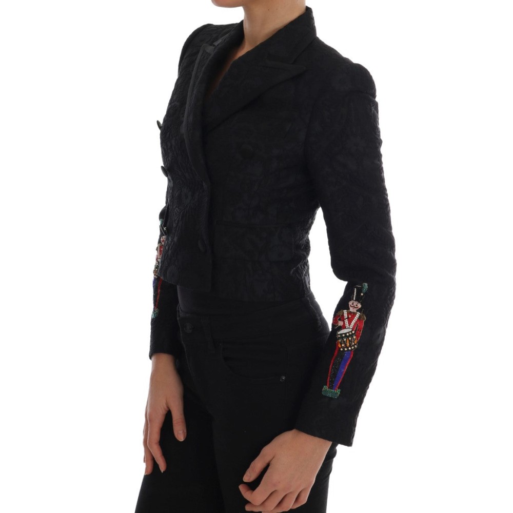 Dolce & Gabbana Enchanted Floral Crystal Blazer Jacke