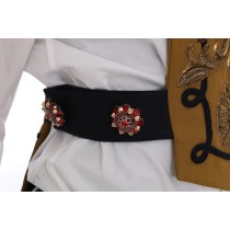 Dolce & Gabbana Laufsteg verschönert Kristall Kreuz Weste