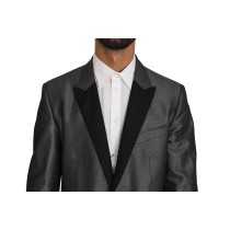Dolce & Gabbana Eleganter grau gemusterter Martini-Anzug