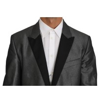 Dolce & Gabbana Eleganter grau gemusterter Martini-Anzug