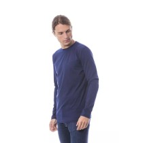 Verri Blau Baumwolle Männer T-Shirt