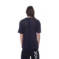 Nicolo Tonetto Blau Baumwolle Männer T-Shirt