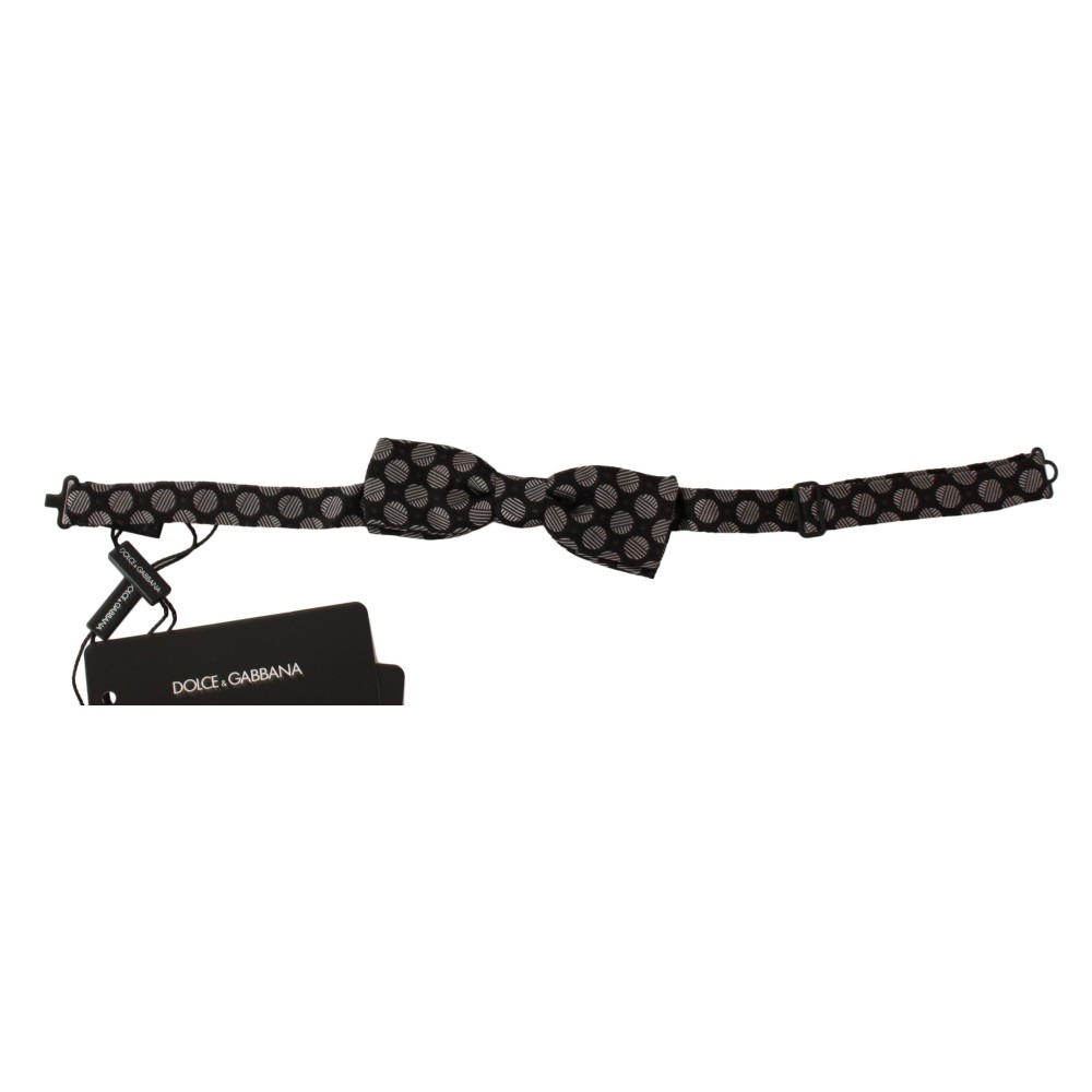 Dolce & Gabbana Elegante Polka Dot Seidenfliege