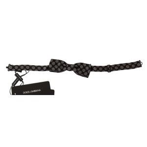 Dolce & Gabbana Elegante Polka Dot Seidenfliege