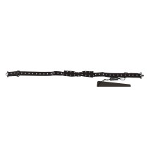 Dolce & Gabbana Elegante Schwarz gepunktete Seidenfliege