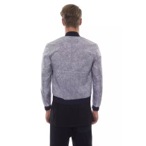 Nicolo Tonetto Graue Polyester Herren Bomberjacke