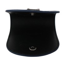 Dolce & Gabbana Elegantes blaues Caimano Kondom Etui Brieftasche
