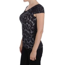 Schickes Leoparden Modal Top von Cavalli