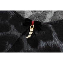 Schickes Leoparden Modal Top von Cavalli