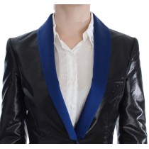 Exte Schickes Ensemble aus schwarzem und rosa Rock und Anzug