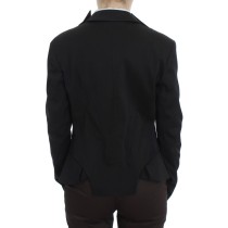 Exte Elegante schwarze Stretch-Blazerjacke