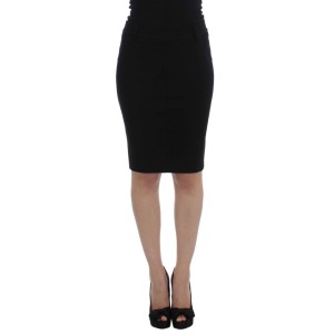 PLEIN SUD Eleganter schwarzer Bleistiftrock für einen schicken Look
