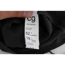 CORA GROPPO Elegante Bluse mit Rollkragen in Grau und Blau