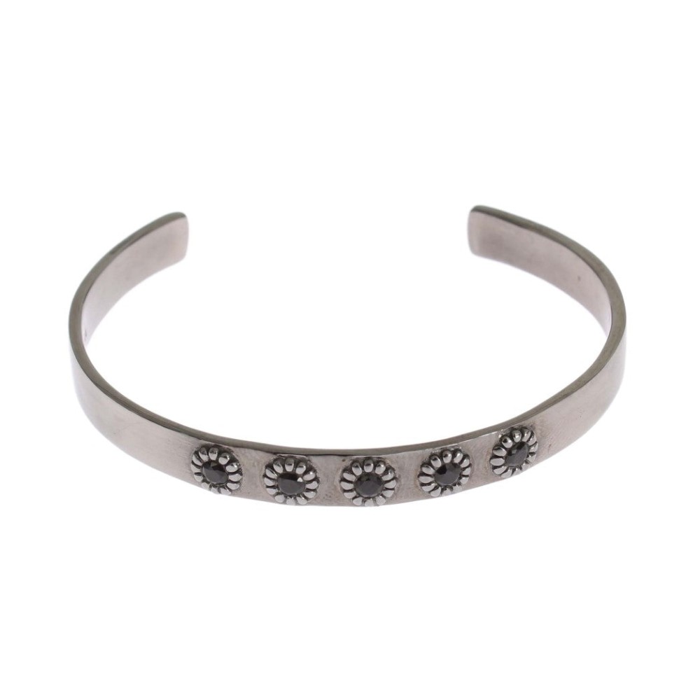 Chic Nialaya Silber CZ Armreif für Sie