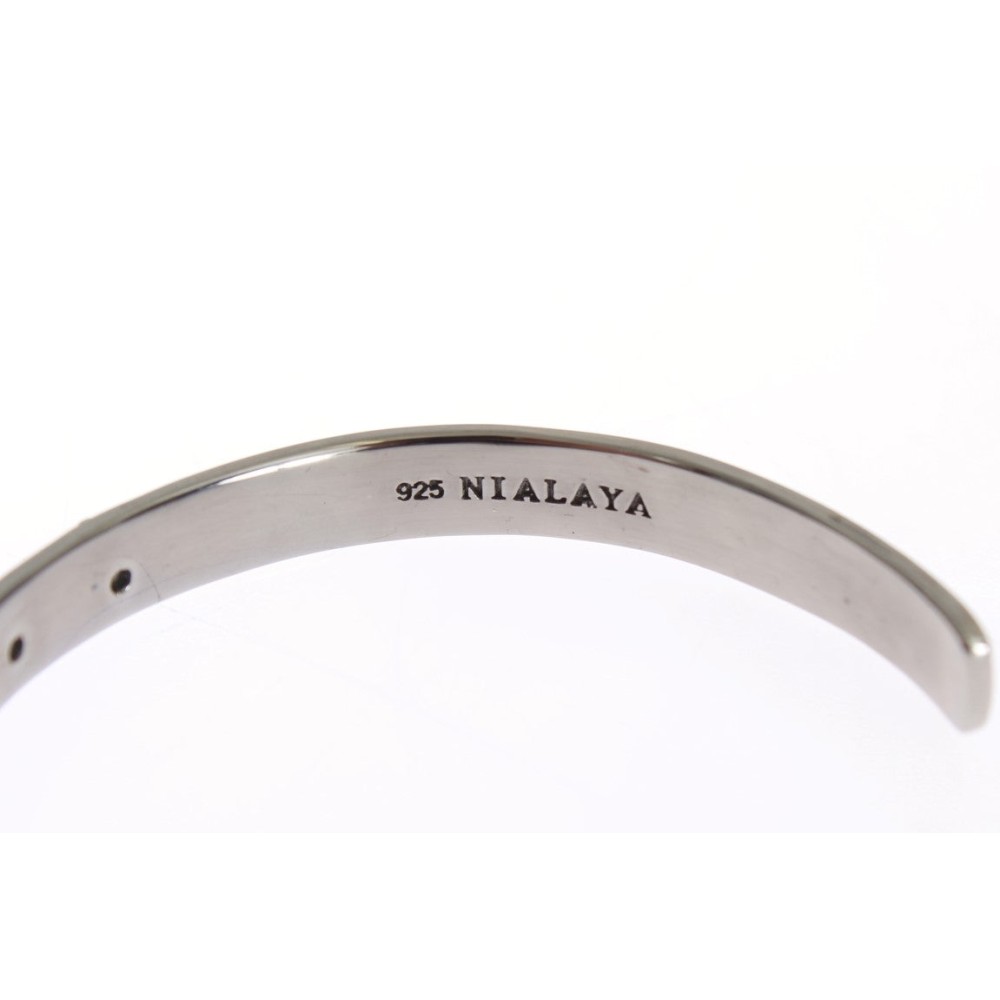 Chic Nialaya Silber CZ Armreif für Sie