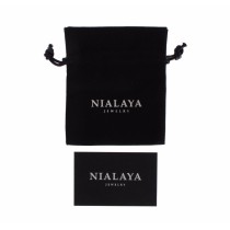 Chic Nialaya Silber CZ Armreif für Sie
