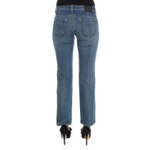 Costume National Schicke Slim Fit Blue Jeans für die moderne Frau