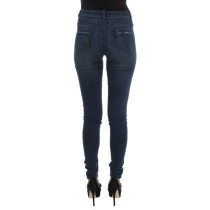 Costume National Schlanke italienische Designer-Jeans mit schmaler Passform