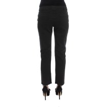 Costume National Schicke schwarze Regular Fit Denim Jeans