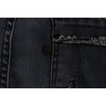 Costume National Schicke schwarze Regular Fit Denim Jeans