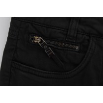 Costume National Schicke schwarze Regular Fit Denim Jeans