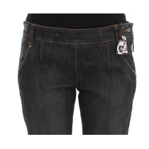Ermanno Scervino Schicke Slim Fit Jeans mit grauer Waschung