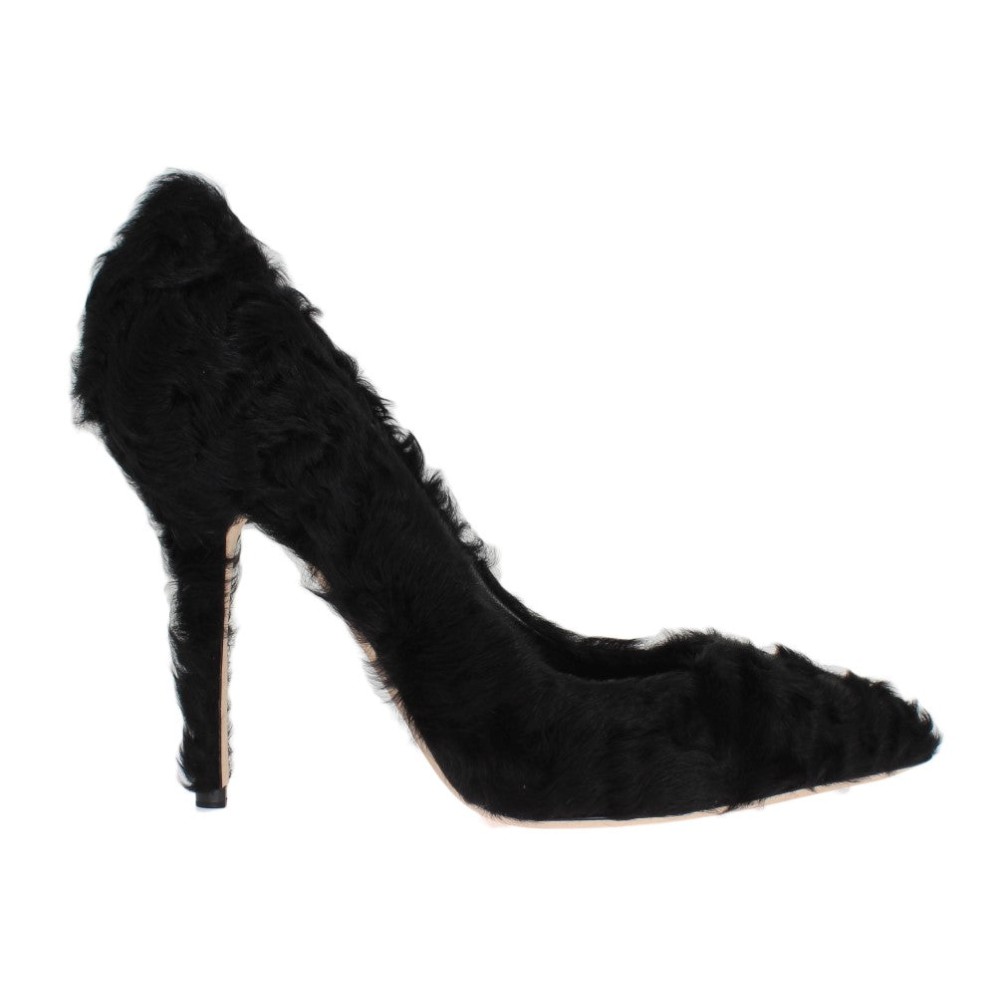 Dolce & Gabbana Elegante Pumps aus luxuriösem Xiangao-Pelzleder
