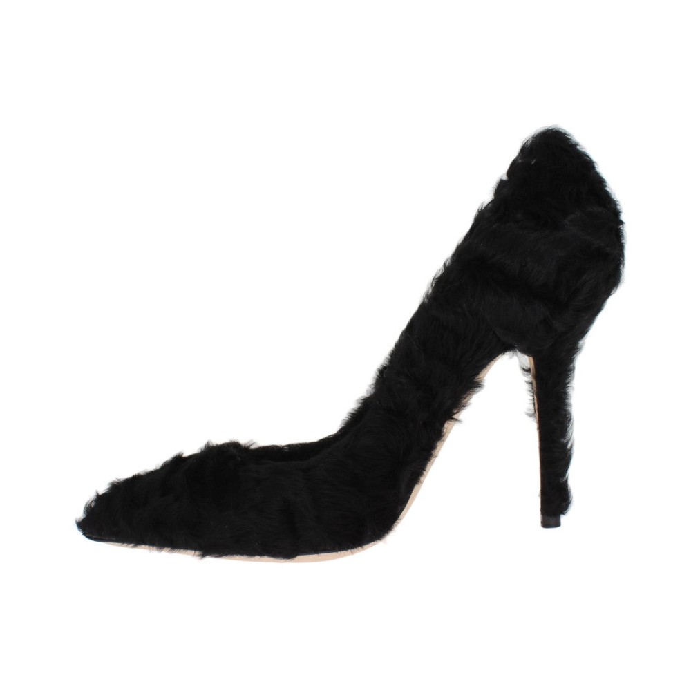 Dolce & Gabbana Elegante Pumps aus luxuriösem Xiangao-Pelzleder