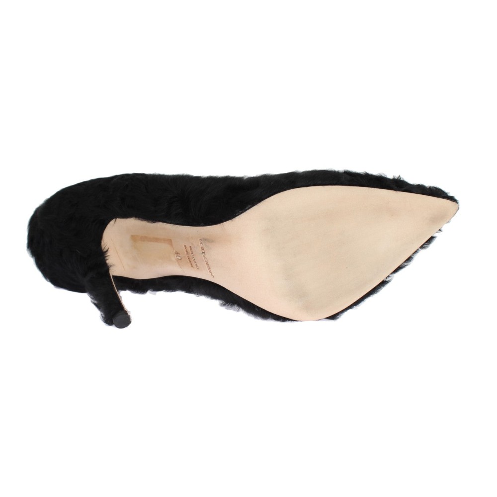 Dolce & Gabbana Elegante Pumps aus luxuriösem Xiangao-Pelzleder