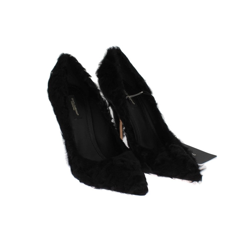 Dolce & Gabbana Elegante Pumps aus luxuriösem Xiangao-Pelzleder