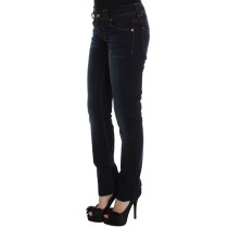 John Galliano Elegante Slim Fit Designer Jeans