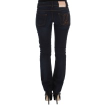 John Galliano Elegante Slim Fit Designer Jeans