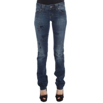 John Galliano Elegante Slim Bootcut Denim Jeans