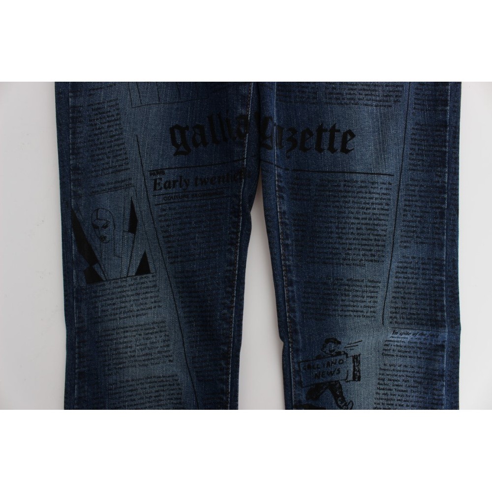John Galliano Elegante Slim Bootcut Denim Jeans