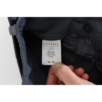 John Galliano Schlanke italienische Slim Fit Jeans in schickem Blau