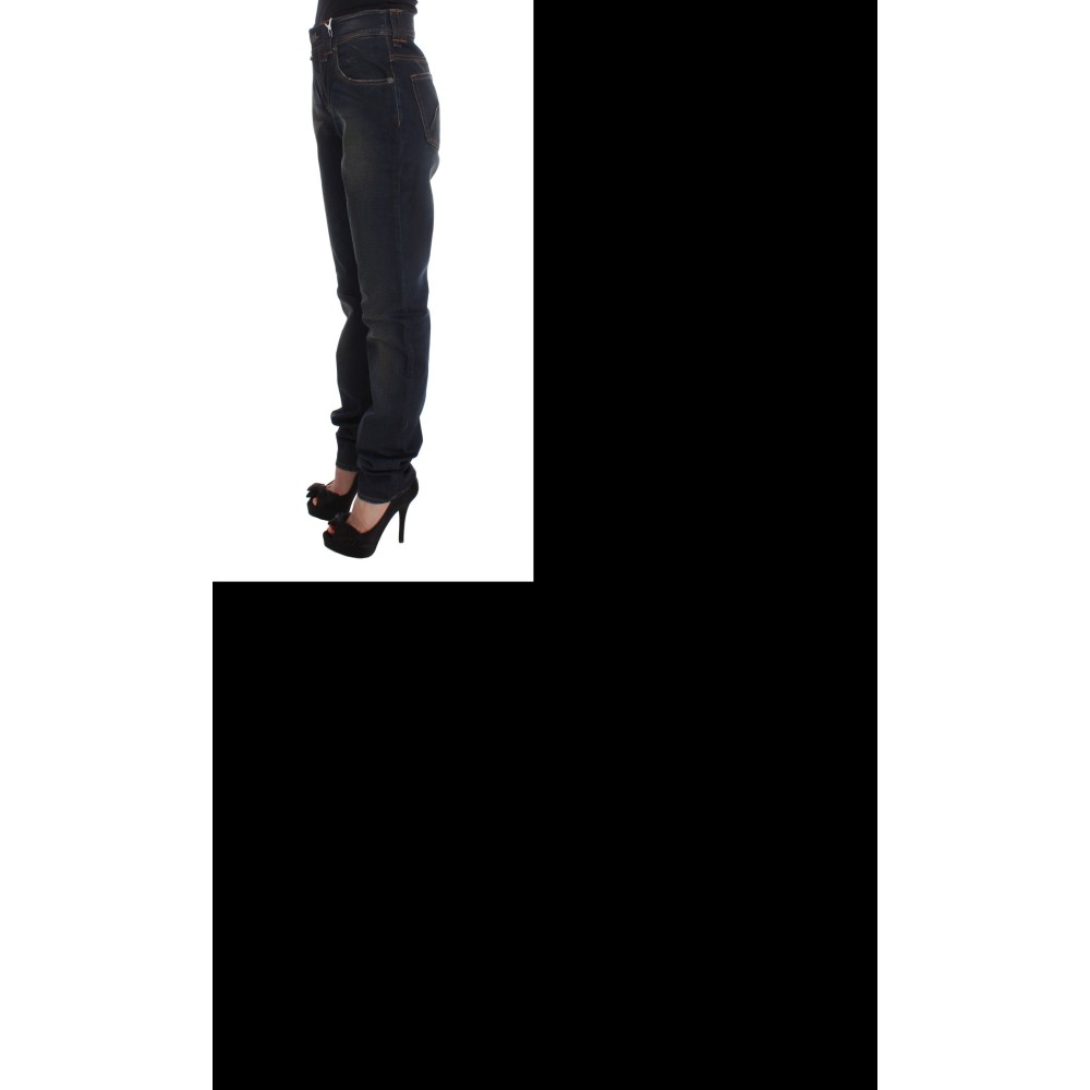 John Galliano Schicke Slim Fit Bootcut Designer Jeans