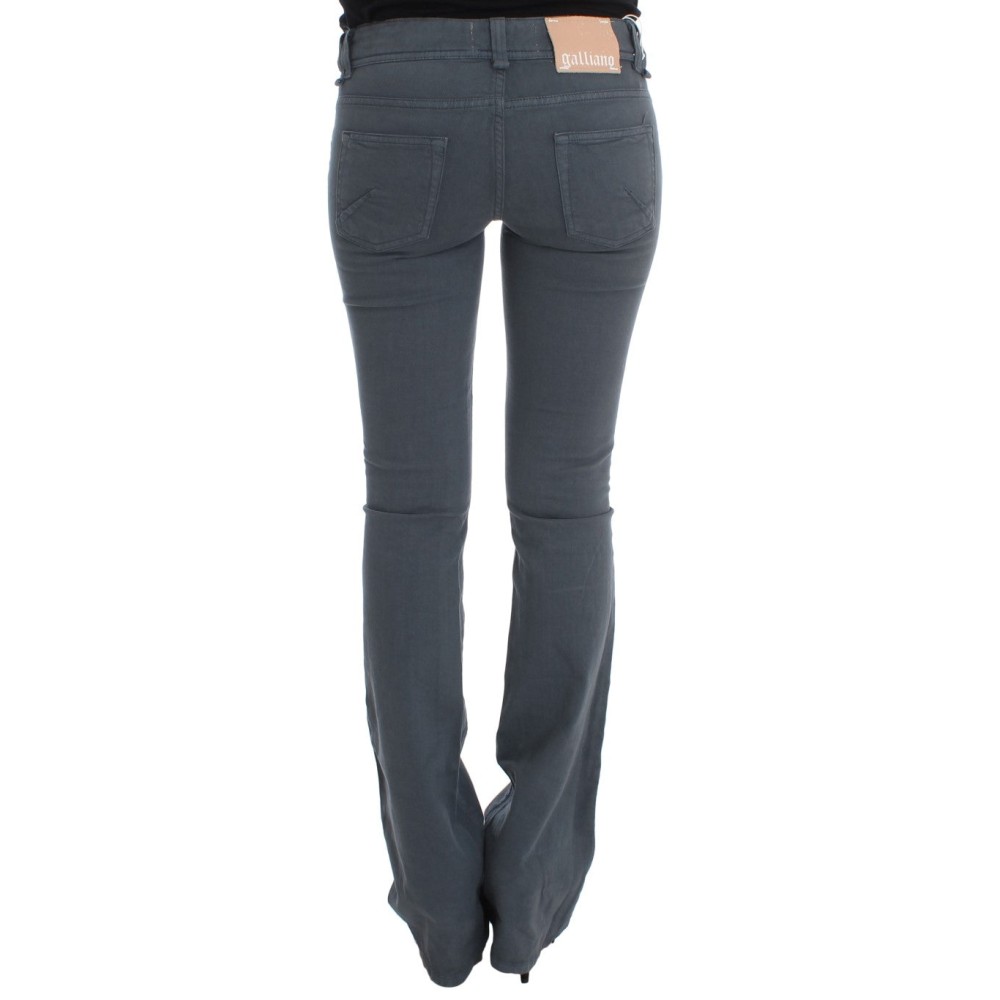 John Galliano Elegante Slim Fit Bootcut Jeans