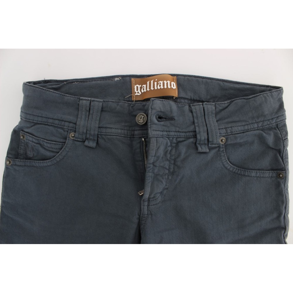 John Galliano Elegante Slim Fit Bootcut Jeans
