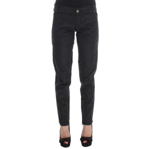 Ermanno Scervino Chic Schwarz Regular Fit Hose