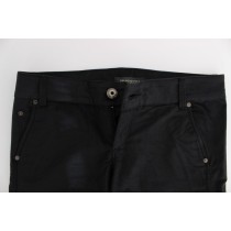 Ermanno Scervino Chic Schwarz Regular Fit Hose