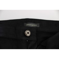 Ermanno Scervino Chic Schwarz Regular Fit Hose