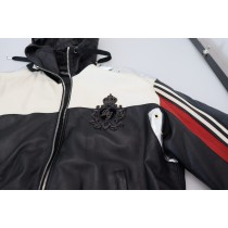 Dolce & Gabbana Elegantes schwarzes Nerzpelz-Schulterhalstuch
