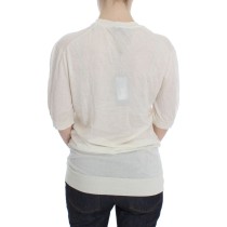 Dolce & Gabbana Eleganter weißer Kaschmirpullover