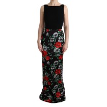 Dolce & Gabbana Elegantes geblümtes Etuikleid